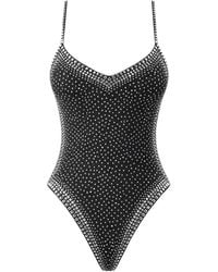 DSquared² - Stud-Embellished One-Piece Swimsuit - Lyst