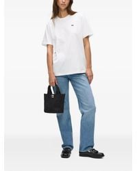 KARL LAGERFELD - Ikon Rhinestone-Embellished Tote Bag - Lyst
