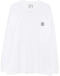 WOOYOUNGMI - Logo-Print Long-Sleeve T-Shirt - Lyst