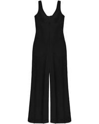 Ellery - Wide-Leg Sleeveless Jumpsuit - Lyst