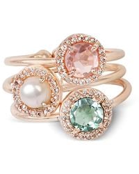 Atelier Mon - Candy Cabana Pavé Ring - Lyst