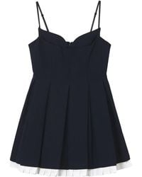 ShuShu/Tong - Pleated Mini Dress - Lyst