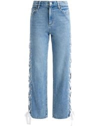 Alice + Olivia - Reita ミッドライズ ジーンズ - Lyst