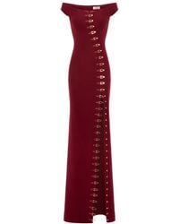 Murmur - Ivy Embellished Slit Maxi Dress - Lyst
