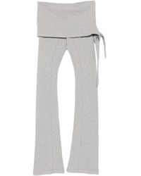 OPEN YY - Pantaloni Con Design A Strati - Lyst