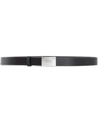 TAIGA TAKAHASHI - Leather Rectangle-Buckle Belt - Lyst