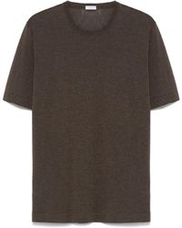 Caruso - Short-Sleeves Cotton T-Shirt - Lyst