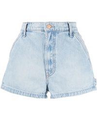 Mother - Pantalones vaqueros cortos de talle medio - Lyst