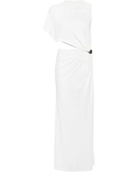 Courreges - Asymmetrisches Kreppkleid - Lyst