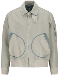 Massimo Osti Studio - Polo Collar Bomber Jacket - Lyst