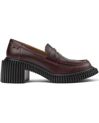 Camper - Pix London Leather Penny Loafers - Lyst