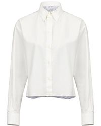MM6 by Maison Margiela - Effortless Elegance Mini Shirt - Lyst