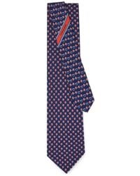 Ferragamo - Cyrus Gancini Fish-Print Tie - Lyst