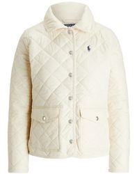 Polo Ralph Lauren - Quilted Logo-Embroidered Jacket - Lyst
