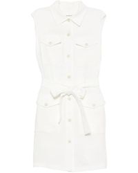 P.A.R.O.S.H. - Robe-Chemise Blink À Coupe Courte - Lyst