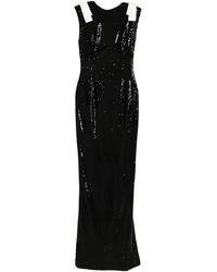 SILK LOVE & LACE - Ofelia Sequin Maxi Dress - Lyst