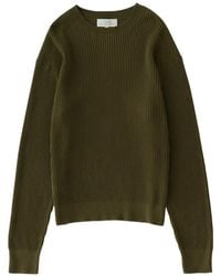 Studio Nicholson - Arda Ribbed-Knit Sweater - Lyst