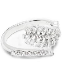 Swarovski - Vienna Feather-Shape Ring - Lyst