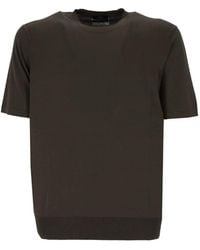 Hōsio - Pullover Mit Kurzen Ärmeln - Lyst