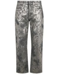 Roberto Cavalli - Monogram-Print Trousers - Lyst