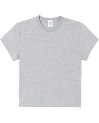 RE/DONE - 50S Boxy Cotton T-Shirt - Lyst