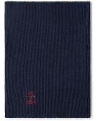 Brunello Cucinelli - Embroidered Cashmere Neck Warmer - Lyst