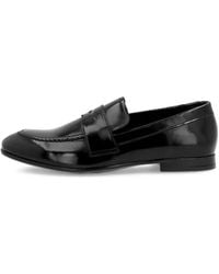 Frau - Polished Leather Loafers - Lyst