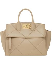 Ferragamo - Sac Cabas Studio Médium - Lyst