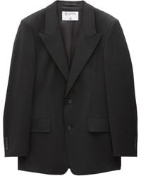 Filippa K - Blazer Met Enkele Rij Knopen En Puntige Revers - Lyst