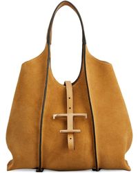 Tod's - T Timeless Mini Shopping - Lyst