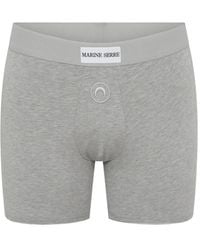 Marine Serre - Jersey Boxershorts Met Moon-Logo - Lyst