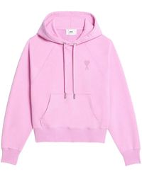 Ami Paris - Ami De Coeur Monogram Hoodie - Lyst