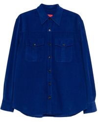 Isaia - Overhemd Met Borstzak - Lyst