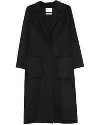 ViCOLO - Notched-Lapels Single-Breasted Coat - Lyst