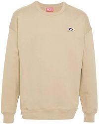 DIESEL - Rob-Doval-Pj Cotton Sweatshirt - Lyst