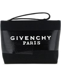 Givenchy - Tape Print Small Clutch Bag - Lyst