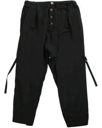 Undercover - Cropped Tapered Trousers - Lyst
