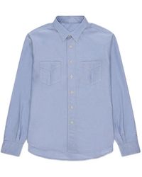 Fortela - Osumi Patch-Pocket Oxford Shirt - Lyst