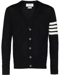 Thom Browne - Cardigan À Col V - Lyst