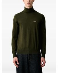 Aeronautica Militare - Pull À Logo Brodé - Lyst