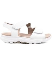 Gabor - Double-Strap Leather Sandals - Lyst