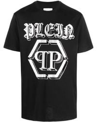 Philipp Plein - Ss Chrome Round-Neck T-Shirt - Lyst