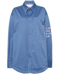 Thom Browne - Contrast-Lining Cotton Jacket - Lyst