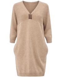 Brunello Cucinelli - Sequin-Embellished Dress - Lyst