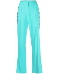 GIUSEPPE DI MORABITO - Lace-Up Detail Straight-Leg Trousers - Lyst