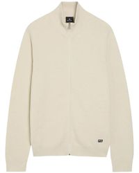 Paul Smith - Zip-Up Knitted Cardigan - Lyst