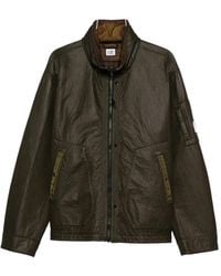 C.P. Company - Veste À Col Montant Et Détail Lentille Signature - Lyst
