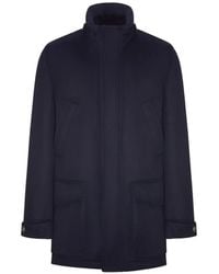 Brunello Cucinelli - Manteau Style Field Jacket À Col Montant - Lyst