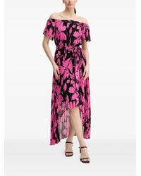 Joseph Ribkoff - Off-Shoulder Floral Dress - Lyst