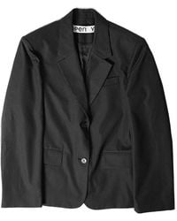 OPEN YY - Single-Breasted Blazer - Lyst